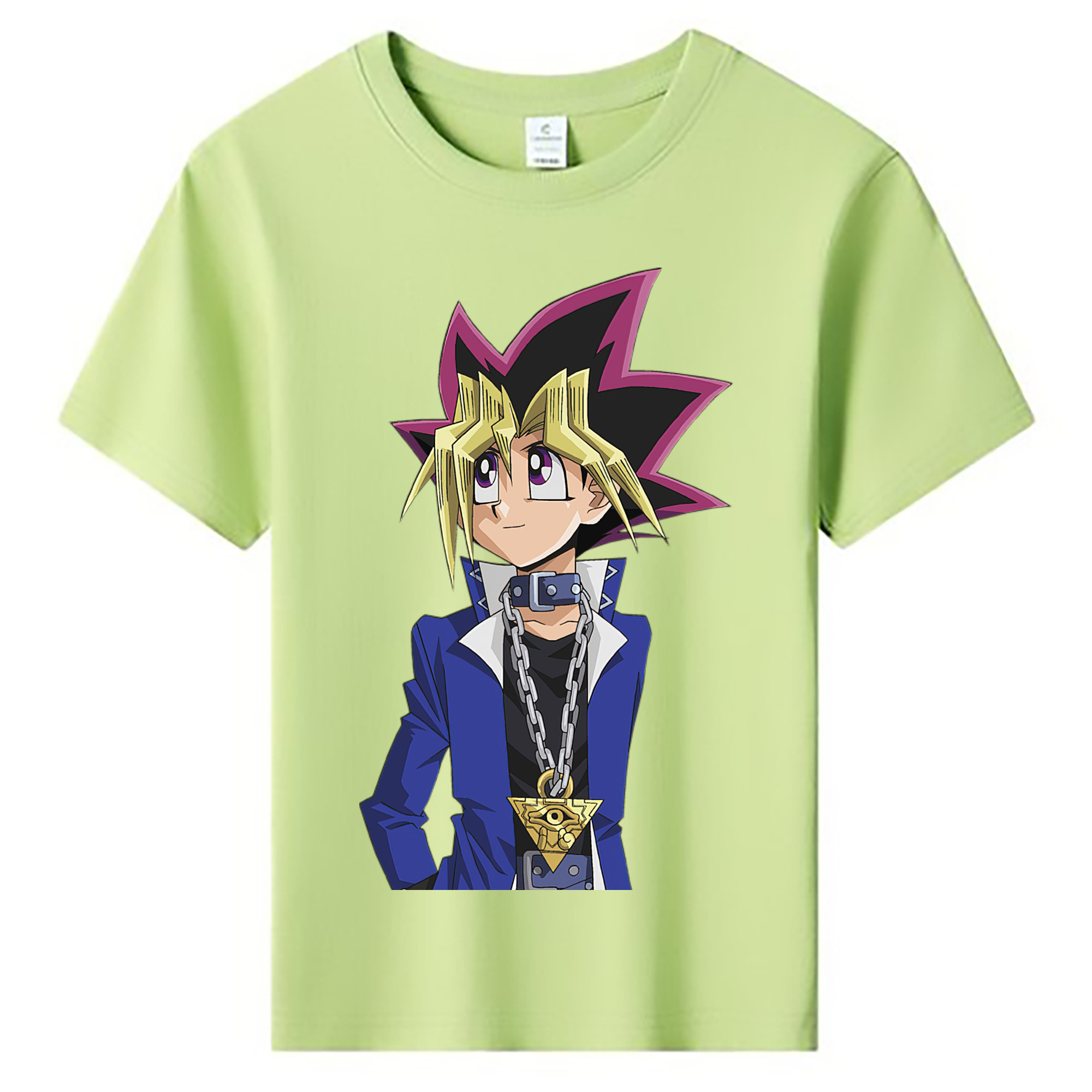 （画像用） 遊☆戯☆王 Yu-Gi-Oh! 綿100％キッズTシャツ（フロントプリント）